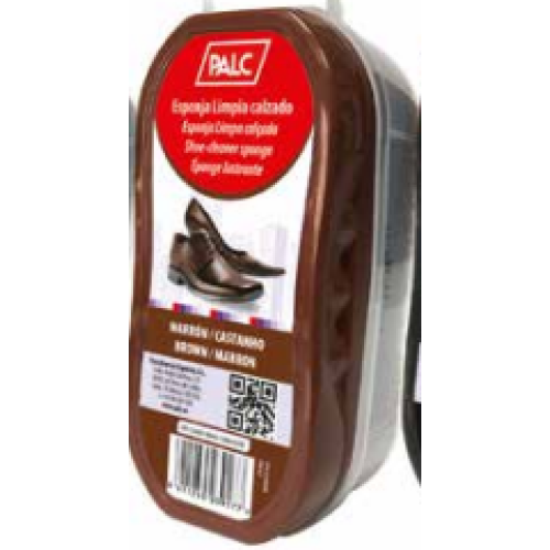 PALC ESPONJA CALZADO BRILLO STAR MARRON C/12 CREMAS CALZADO